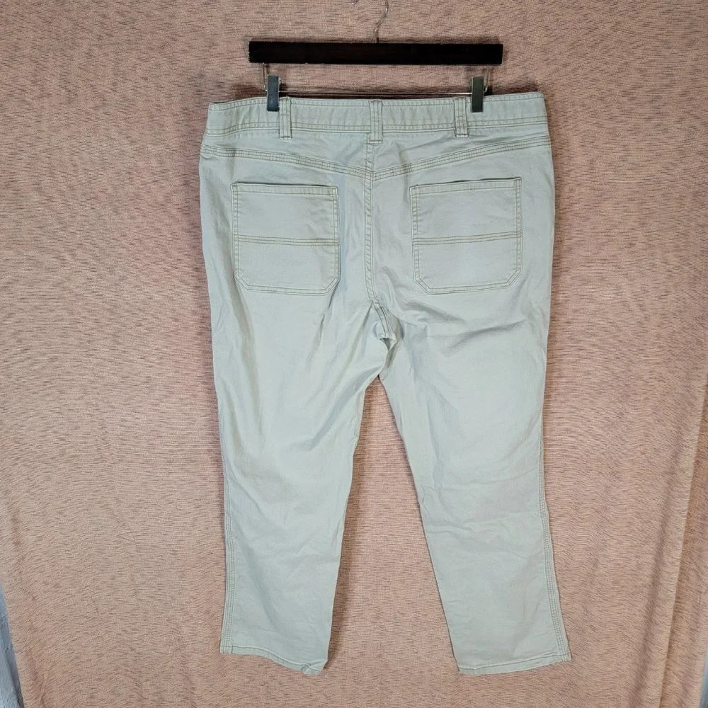 G.h Bass & Co Mens Khaki Straight Leg Pants Business Casual Everyday wear‎ 40x32 - Picture 4 of 5